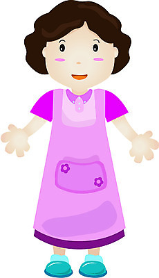 EPS 전신 클립아트 여자 중년 일러스트 한명 서기 사람 20대 성인 앞치마 아줌마 주부 여자만 여자한명만 성인여자만 성인만 국내일러스트 1 모션 청년 파일형식 벡터