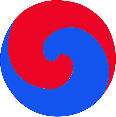 EPS 클립아트 한국문화 한국전통 문양 디자인 컬러 백그라운드 무늬 패턴 일러스트 한국 사람없음 빨간색 파란색 전통무늬 전통문양 소용돌이 회오리 원형 태극 국내일러스트 도형 동양문화 전통 아시아 파일형식 벡터