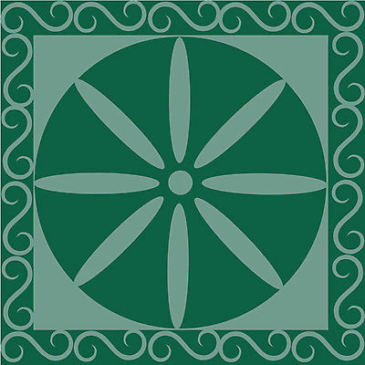 EPS 클립아트 문양 디자인 컬러 백그라운드 무늬 꽃무늬 패턴 일러스트 식물문양 사람없음 초록색 전통문양 사각형 원형 국내일러스트 도형 식물 전통 꽃 파일형식 벡터