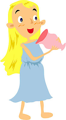 EPS 전신 클립아트 긴머리 여자 일러스트 한명 서기 들기 사람 20대 성인 금발 항아리 물병 여자만 여자한명만 성인여자만 청년만 청년여자만 성인한명만 청년여자한명만 성인여자한명만 성인만 국내일러스트 1 헤어스타일 모션 청년 도자기 물통 파일형식 벡터