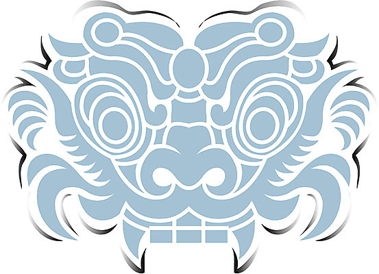 EPS 클립아트 한국문화 한국전통 문양 디자인 컬러 하늘색 백그라운드 무늬 패턴 일러스트 한국 사람없음 전통무늬 전통문양 유령 도깨비 공상 도깨비문양 국내일러스트 동양문화 전통 아시아 파란색 파일형식 벡터