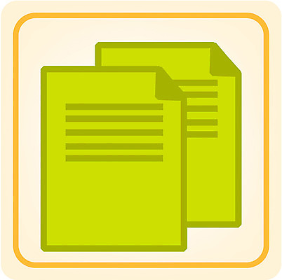 EPS 아이콘 종이 컬러 문구용품 사람없음 연두색 사각형 메모지 문서 파일 낱장 두장 2D아이콘 도형 2 초록색 사무용품 오브젝트 파일형식 벡터