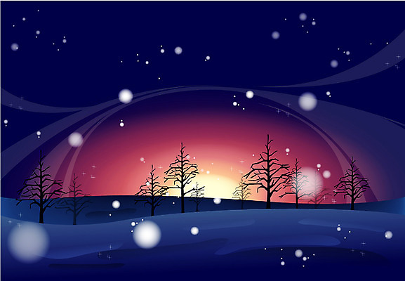 EPS 나무 사계절 계절 백그라운드 겨울 일러스트 자연 하늘 풍경 사람없음 야외 일출 노을 일몰 눈 야간 겨울배경 국내일러스트 자연요소 식물 날씨 생태계 파일형식 벡터