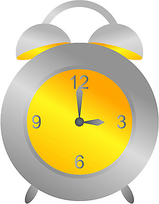 EPS 시계 컬러 생활용품 일러스트 사람없음 라이프 한개 숫자 노란색 회색 자명종 시간 오브젝트 탁상시계 분침 시침 국내일러스트 문자 1 생활 알람 파일형식 벡터