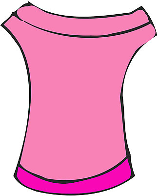 EPS 옷 분홍색 컬러 상의 일러스트 사람없음 한개 민소매 여성복 여성용 슬리브리스 국내일러스트 1 파일형식 벡터