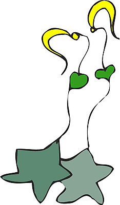 EPS 커플 잡화 별 한쌍 일러스트 장신구 사람없음 세트 귀걸이 두개 보석 국내일러스트 자연요소 2 관계 광석 파일형식 벡터