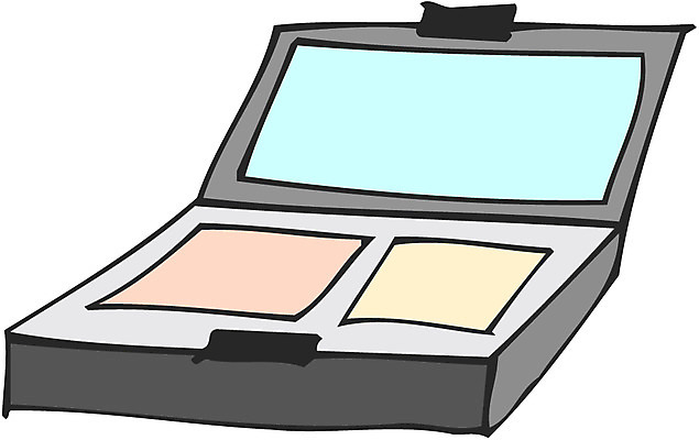 EPS 일러스트 사람없음 한개 화장 뷰티 화장품 오브젝트 여성용품 파우더 분 트윈케익 파우더팩트 팩트 국내일러스트 1 파일형식 벡터