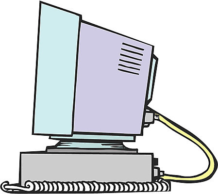 EPS 일러스트 사람없음 컴퓨터 모니터 오브젝트 본체 국내일러스트 전자제품 파일형식 벡터