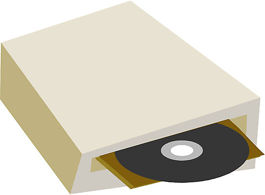 EPS 일러스트 사람없음 컴퓨터 한개 컴퓨터용품 사무용품 CD 음반 오브젝트 시디롬 씨디롬 국내일러스트 1 음악 문구용품 전자제품 파일형식 벡터