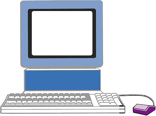 EPS 일러스트 사람없음 컴퓨터 스크린 모니터 키보드 마우스 오브젝트 본체 국내일러스트 전자제품 컴퓨터용품 파일형식 벡터