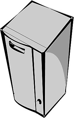 EPS 컬러 일러스트 사람없음 컴퓨터 한개 회색 오브젝트 본체 국내일러스트 1 전자제품 파일형식 벡터