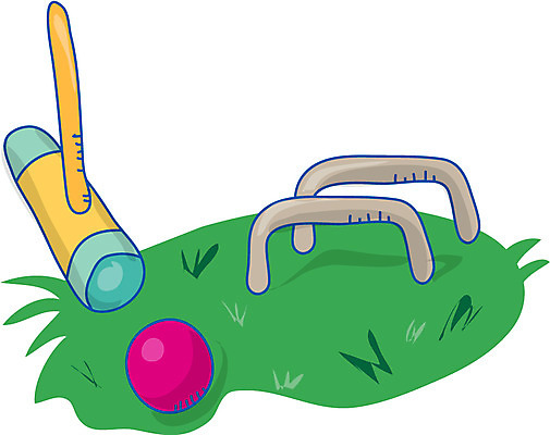 EPS 클립아트 스포츠용품 스포츠 일러스트 공 사람없음 레포츠 구기 막대기 게이트볼 국내일러스트 레저 오브젝트 파일형식 벡터