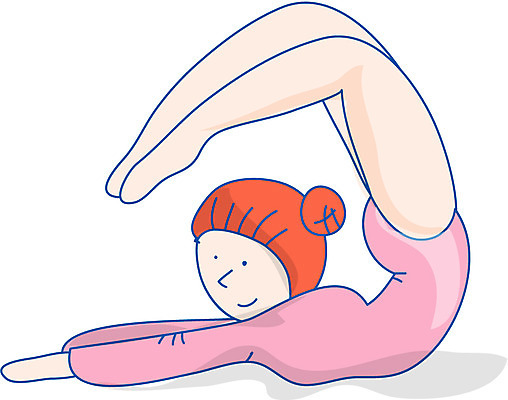 EPS 클립아트 여자 스포츠 신체 일러스트 운동선수 한명 사람 20대 성인 유연 하계스포츠 체조 마루운동 여자만 여자한명만 성인여자만 청년만 청년여자만 성인한명만 청년여자한명만 성인여자한명만 성인만 국내일러스트 1 청년 운동 파일형식 벡터