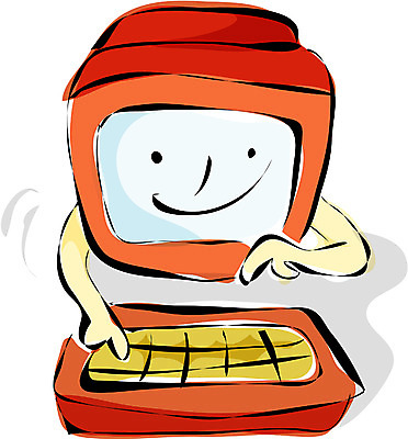 EPS 캐릭터 일러스트 사람없음 컴퓨터 스크린 모니터 타이핑 키보드 오브젝트 일러캐릭터 전자제품 파일형식 벡터