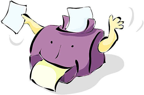 EPS 캐릭터 한대 일러스트 사람없음 컴퓨터용품 사무용품 인쇄 인쇄기 오브젝트 출력기 출력장치 일러캐릭터 1 문구용품 전자제품 장비 파일형식 벡터