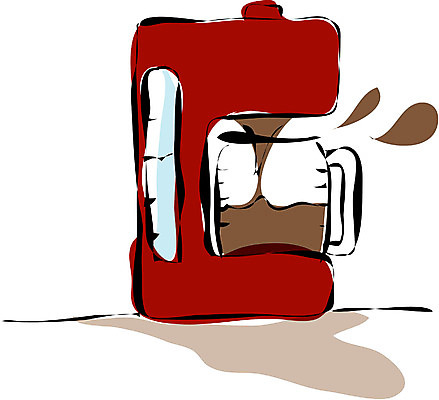 EPS 커피 일러스트 주방용품 사람없음 전자제품 가전제품 찻주전자 커피메이커 원두커피 국내일러스트 음료 생활용품 주전자 커피용품 파일형식 벡터