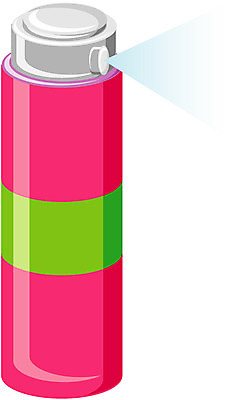 EPS 분홍색 컬러 생활용품 일러스트 사람없음 연두색 상자 한개 뷰티 뿌리기 오브젝트 스프레이 헤어용품 분사 무스 헤어스프레이 국내일러스트 1 모션 초록색 미용용품 파일형식 벡터