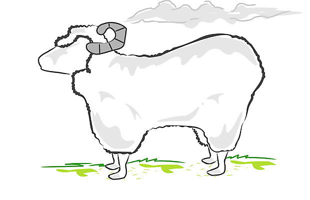 EPS 클립아트 동물 척추동물 한마리 육지동물 일러스트 포유류 초식동물 산 사람없음 야외 가축 십이지신 운세 양 산양 국내일러스트 1 멸종위기동물 파일형식 벡터