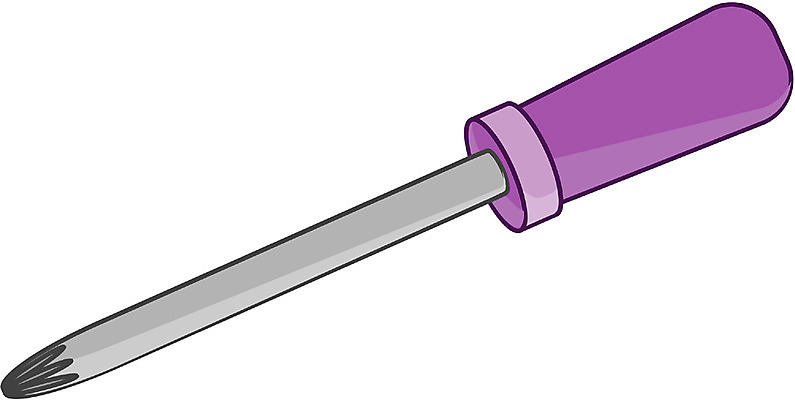 EPS 컬러 일러스트 사람없음 한개 보라색 회색 도구 공구 드라이버 오브젝트 십자드라이버 국내일러스트 1 드라이버_공구 파일형식 벡터