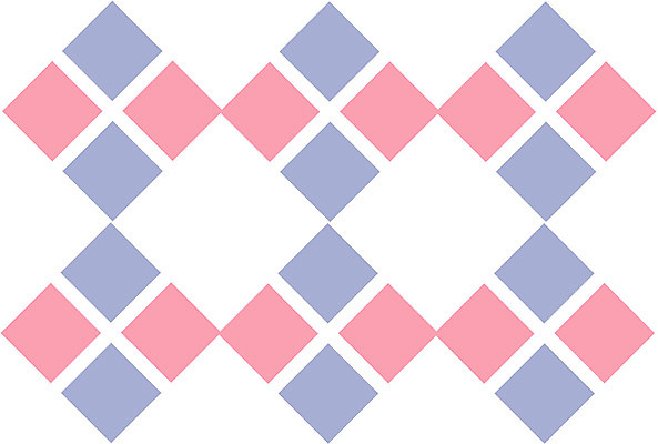 EPS 클립아트 문양 디자인 분홍색 컬러 백그라운드 무늬 패턴 일러스트 사람없음 사각형 보라색 도형문양 정사각형 마름모 타일모양 국내일러스트 모양 도형 파일형식 벡터