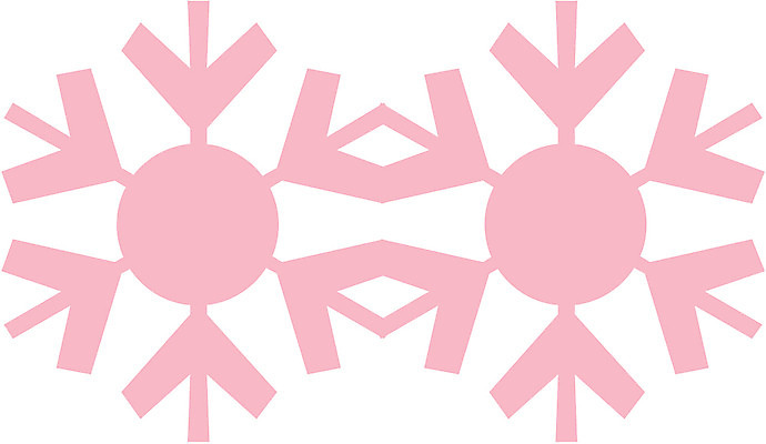 EPS 클립아트 문양 디자인 분홍색 컬러 백그라운드 무늬 패턴 일러스트 자연 사람없음 눈송이 자연문양 방사형 국내일러스트 눈_날씨 생태계 파일형식 벡터