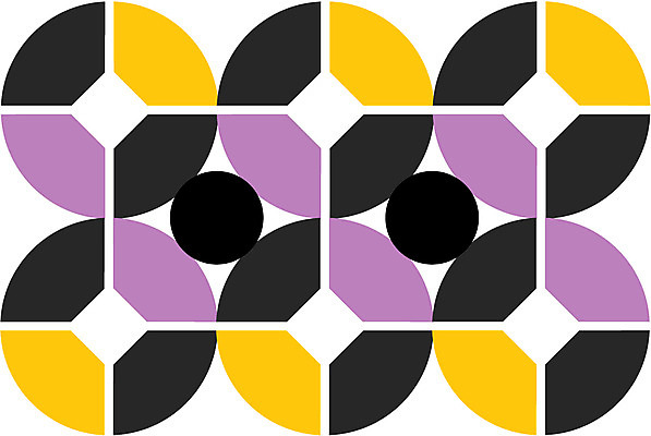 EPS 클립아트 문양 디자인 컬러 백그라운드 무늬 패턴 일러스트 사람없음 노란색 보라색 검은색 원형 국내일러스트 도형 파일형식 벡터