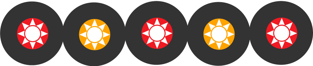 EPS 클립아트 문양 디자인 컬러 백그라운드 무늬 패턴 일러스트 사람없음 빨간색 검은색 주황색 원형 톱니바퀴 국내일러스트 도형 파일형식 벡터