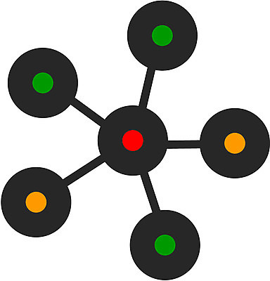 EPS 클립아트 문양 디자인 컬러 백그라운드 무늬 일러스트 사람없음 빨간색 초록색 검은색 주황색 눈송이 방사형 국내일러스트 눈_날씨 파일형식 벡터
