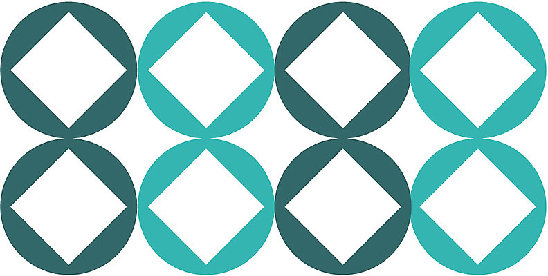 EPS 클립아트 문양 디자인 컬러 백그라운드 무늬 패턴 일러스트 사람없음 초록색 사각형 원형 민트 도형문양 마름모 국내일러스트 도형 허브 파일형식 벡터