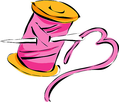 EPS 아이콘 분홍색 컬러 생활용품 사람없음 노란색 바늘 실 바느질도구 오브젝트 실타래 2D아이콘 도구 파일형식 벡터