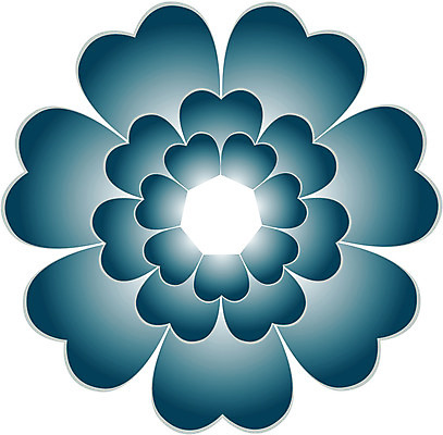 EPS 클립아트 문양 디자인 컬러 백그라운드 무늬 꽃무늬 일러스트 식물문양 사람없음 전통문양 원형 청록색 국내일러스트 도형 식물 전통 꽃 파일형식 벡터