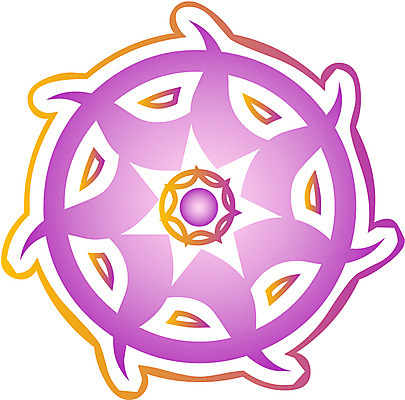 EPS 클립아트 문양 디자인 컬러 백그라운드 무늬 꽃무늬 일러스트 식물문양 사람없음 전통문양 보라색 원형 국내일러스트 도형 식물 전통 꽃 파일형식 벡터