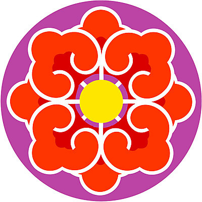 EPS 클립아트 한국문화 한국전통 문양 디자인 컬러 백그라운드 무늬 꽃무늬 패턴 일러스트 식물문양 한국 단청문양 사람없음 빨간색 노란색 전통문양 보라색 원형 단청 국내일러스트 도형 식물 동양문화 전통 꽃 아시아 파일형식 벡터
