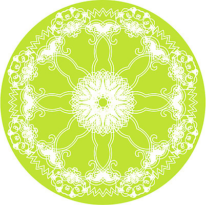 EPS 클립아트 문양 디자인 컬러 백그라운드 무늬 꽃무늬 일러스트 식물문양 사람없음 연두색 전통문양 원형 국내일러스트 도형 식물 전통 꽃 초록색 파일형식 벡터