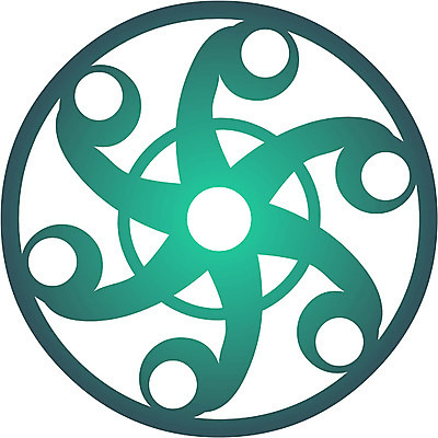 EPS 클립아트 문양 디자인 컬러 백그라운드 무늬 일러스트 사람없음 초록색 소용돌이 회오리 원형 자연문양 국내일러스트 도형 자연 파일형식 벡터