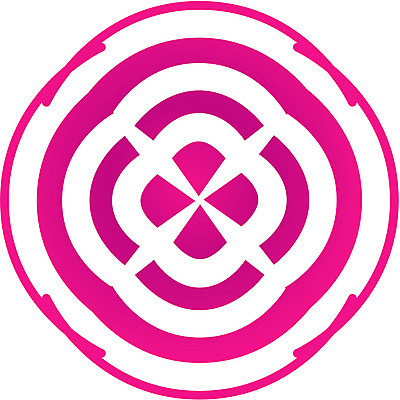 EPS 클립아트 문양 디자인 컬러 백그라운드 무늬 일러스트 식물문양 사람없음 전통문양 원형 네잎클로버 자주색 국내일러스트 도형 식물 전통 클로버 파일형식 벡터