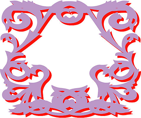 EPS 클립아트 문양 디자인 줄기 컬러 백그라운드 무늬 일러스트 식물문양 프레임 틀 사람없음 빨간색 전통문양 보라색 덩굴 테두리 국내일러스트 식물 전통 파일형식 벡터