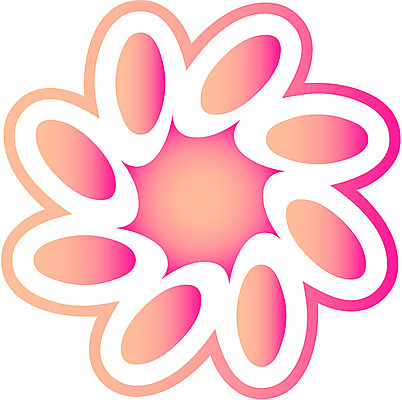 EPS 클립아트 문양 디자인 분홍색 컬러 백그라운드 무늬 꽃무늬 일러스트 식물문양 사람없음 빨간색 전통문양 원형 꽃씨 국내일러스트 도형 식물 전통 꽃 파일형식 벡터