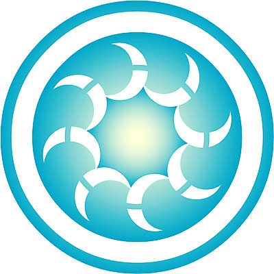 EPS 클립아트 문양 디자인 컬러 하늘색 백그라운드 무늬 일러스트 사람없음 달 초승달 자연문양 달모양 국내일러스트 자연요소 모양 자연 파란색 파일형식 벡터