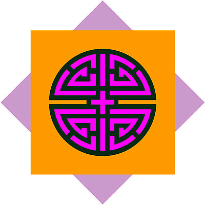 EPS 클립아트 한국문화 한국전통 문양 디자인 분홍색 컬러 백그라운드 무늬 패턴 일러스트 한국 사람없음 전통문양 보라색 주황색 격자 문살무늬 국내일러스트 동양문화 전통 아시아 문살 파일형식 벡터