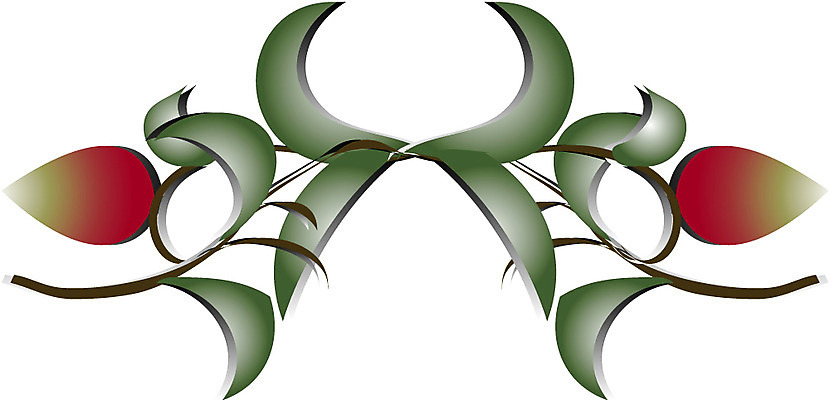 EPS 클립아트 문양 디자인 줄기 컬러 백그라운드 무늬 꽃무늬 일러스트 식물문양 사람없음 빨간색 초록색 장미 전통문양 국내일러스트 식물 전통 꽃 파일형식 벡터