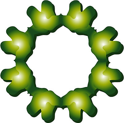 EPS 클립아트 문양 디자인 컬러 백그라운드 무늬 꽃무늬 일러스트 식물문양 사람없음 초록색 전통문양 원형 국내일러스트 도형 식물 전통 꽃 파일형식 벡터