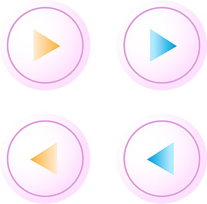 EPS 아이콘 문자 기호 화살표 분홍색 컬러 버튼 사람없음 파란색 주황색 원형 하락 방향 상승 위치 2D아이콘 도형 컨셉 파일형식 벡터