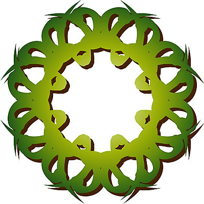 EPS 클립아트 문양 디자인 컬러 백그라운드 무늬 꽃무늬 일러스트 식물문양 사람없음 초록색 전통문양 원형 국내일러스트 도형 식물 전통 꽃 파일형식 벡터