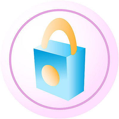 EPS 아이콘 잡화 분홍색 컬러 가방 사람없음 파란색 한개 쇼핑백 주황색 원형 장바구니 오브젝트 2D아이콘 도형 1 쇼핑 바구니 파일형식 벡터