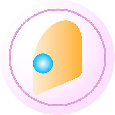 EPS 아이콘 시설물 현대건축 건축 분홍색 컬러 사람없음 파란색 문 주황색 건축부분 원형 2D아이콘 도형 건축물 파일형식 벡터