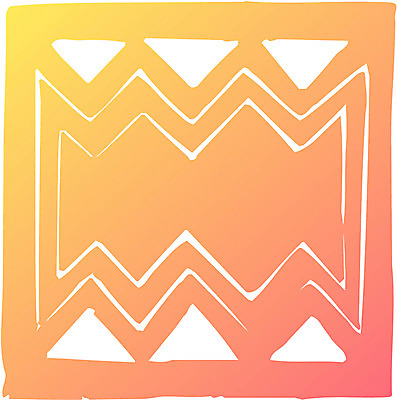 EPS 클립아트 문양 디자인 컬러 백그라운드 무늬 패턴 일러스트 사람없음 주황색 물결무늬 국내일러스트 물결 파일형식 벡터