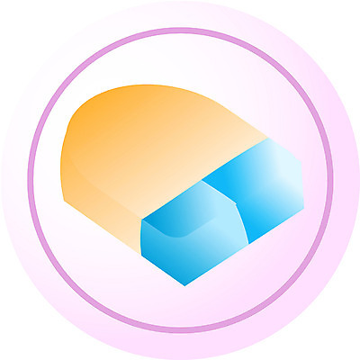 EPS 아이콘 분홍색 컬러 사람없음 컴퓨터용품 입력장치 마우스 원형 오브젝트 2D아이콘 도형 파일형식 벡터