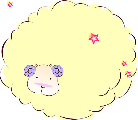 EPS 클립아트 동물 척추동물 캐릭터 한마리 육지동물 별 일러스트 포유류 초식동물 사람없음 별자리 운세 양 별자리캐릭터 양자리 일러캐릭터 자연요소 1 파일형식 벡터