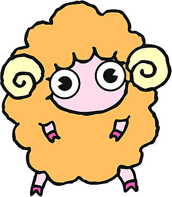 EPS 클립아트 동물 척추동물 캐릭터 한마리 육지동물 일러스트 포유류 초식동물 사람없음 가축 양 일러캐릭터 1 파일형식 벡터